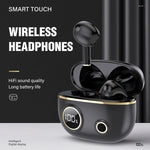 PRO100 TWS Bluetooth 5.2 Auricolari impermeabili con cancellazione del rumore Cuffie sportive stereo 9D con custodia di ricarica