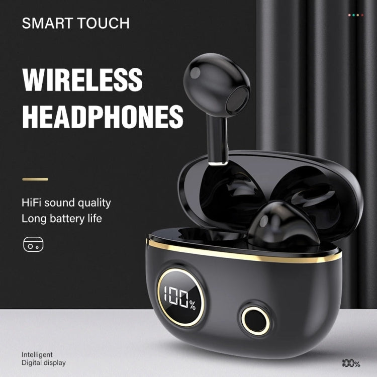PRO100 TWS Bluetooth 5.2 Auricolari impermeabili con cancellazione del rumore Cuffie sportive stereo 9D con custodia di ricarica