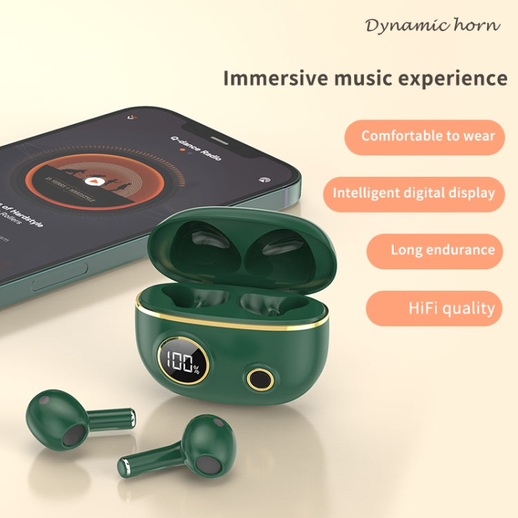 PRO100 TWS Bluetooth 5.2 Auricolari impermeabili con cancellazione del rumore Cuffie sportive stereo 9D con custodia di ricarica