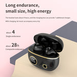 PRO100 TWS Bluetooth 5.2 Auricolari impermeabili con cancellazione del rumore Cuffie sportive stereo 9D con custodia di ricarica