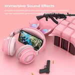 Le migliori offerte per KE-01 Rabbit Ear Wireless Bluetooth 5.0 Stereo Music Cuffie pieghevoli con microfono per PC sono su ✓ Confronta prezzi e caratteristiche di prodotti nuovi e usati ✓ Molti articoli con consegna gratis!