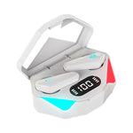 TWS-Y04 Bluetooth 5.0 TWS Binaural True Stereo Touch Control Auricolare da gioco con custodia di ricarica a LED
