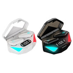 TWS-Y04 Bluetooth 5.0 TWS Binaural True Stereo Touch Control Auricolare da gioco con custodia di ricarica a LED