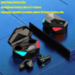 TWS-Y04 Bluetooth 5.0 TWS Binaural True Stereo Touch Control Auricolare da gioco con custodia di ricarica a LED