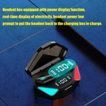 TWS-Y04 Bluetooth 5.0 TWS Binaural True Stereo Touch Control Auricolare da gioco con custodia di ricarica a LED