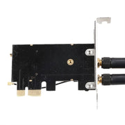 La scheda PCA-1X è un adattatore a doppia antenna