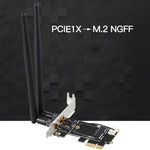 La scheda PCA-1X è un adattatore a doppia antenna
