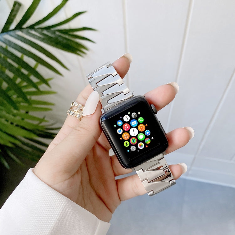 Cinturino in acciaio inox per Apple Watch serie 7/6/SE/5/4/3/2/1