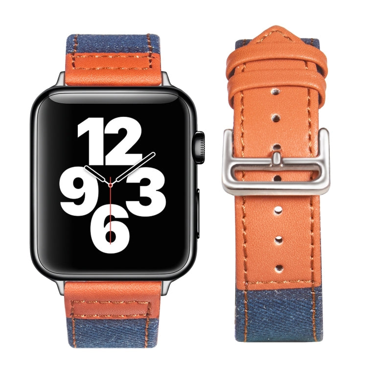 Cinturino in pelle con fibbia per Apple Watch serie 7/6/SE/5/4/3/
