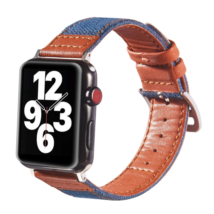 Cinturino in pelle con fibbia per Apple Watch serie 7/6/SE/5/4/3/