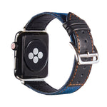 Cinturino in pelle con fibbia per Apple Watch serie 7/6/SE/5/4/3/