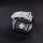 Cinturino in pelle con fibbia per Apple Watch serie 7/6/SE/5/4/3/