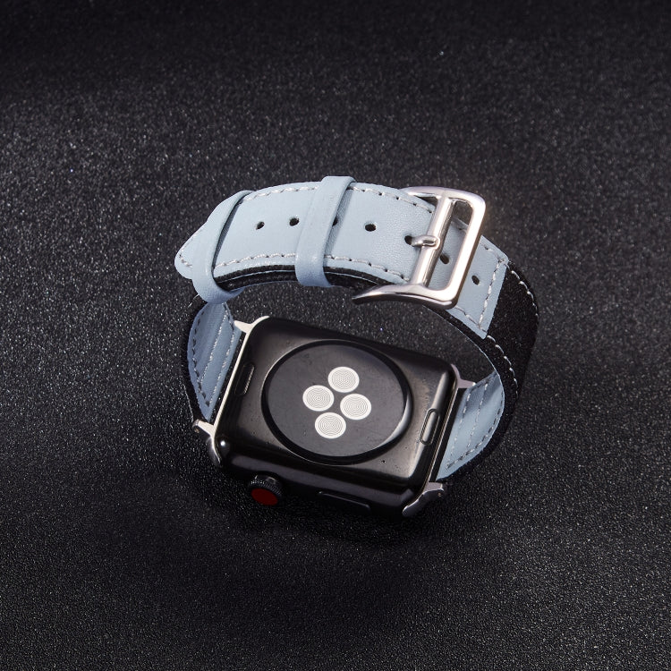 Cinturino in pelle con fibbia per Apple Watch serie 7/6/SE/5/4/3/