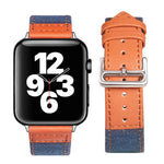 Cinturino in pelle con fibbia per Apple Watch serie 7/6/SE/5/4/3/