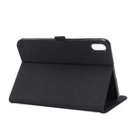 Custodia in pelle PU a vibrazione orizzontale Teature con supporto e slot per schede, For iPad mini 6 / mini 2024