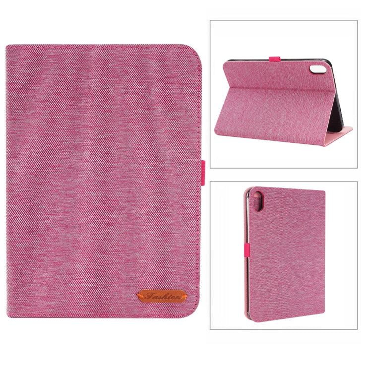 Custodia in pelle PU a vibrazione orizzontale Teature con supporto e slot per schede, For iPad mini 6 / mini 2024