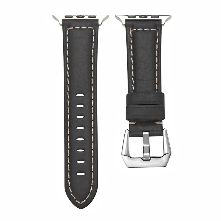 Cinturino di ricambio in pelle cinturino per Apple Watch Series, 7 41mm / 6&SE&5&4 40mm / 3&2&1 38mm, 7 45mm / 6&SE&5&4 44mm / 3&2&1 42mm