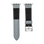Cinturino in pelle denim per Apple Watch Series 7 e SE