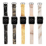 Cinturino in pelle marmorizzata per Apple Watch