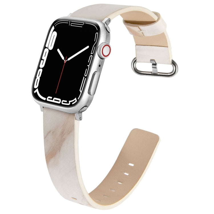 Cinturino in pelle marmorizzata per Apple Watch