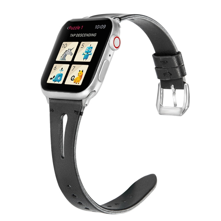 Cinturino in pelle per Apple Watch serie 7 6 SE 5 4 3 2 1