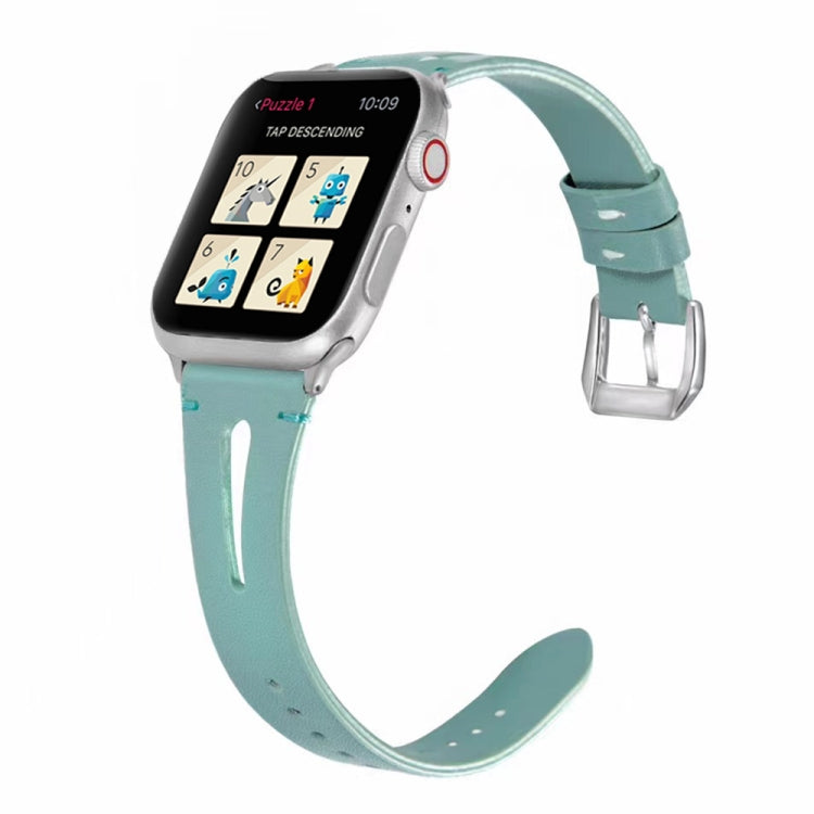 Cinturino in pelle per Apple Watch serie 7 6 SE 5 4 3 2 1