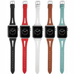 Cinturino in pelle per Apple Watch serie 7 6 SE 5 4 3 2 1