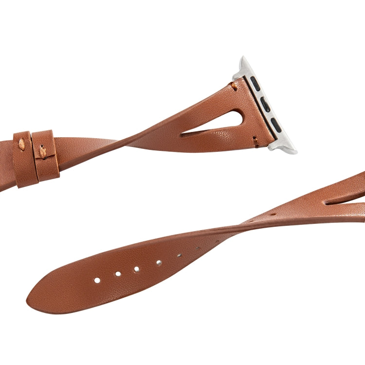 Cinturino in pelle per Apple Watch serie 7 6 SE 5 4 3 2 1