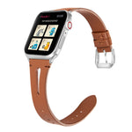 Cinturino in pelle per Apple Watch serie 7 6 SE 5 4 3 2 1