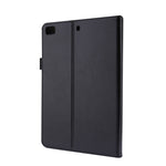 Custodia in pelle PU pieghevole orizzontale da lavoro con supporto a due pieghe, slot per schede e slot per penna, For iPad mini 6 / mini 2024
