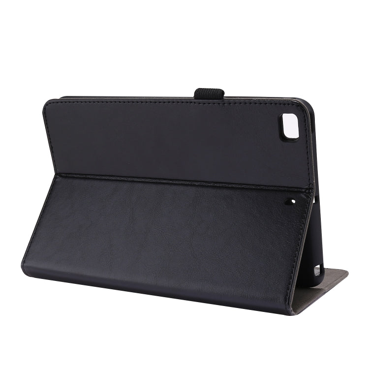 Custodia in pelle PU pieghevole orizzontale da lavoro con supporto a due pieghe, slot per schede e slot per penna, For iPad mini 6 / mini 2024