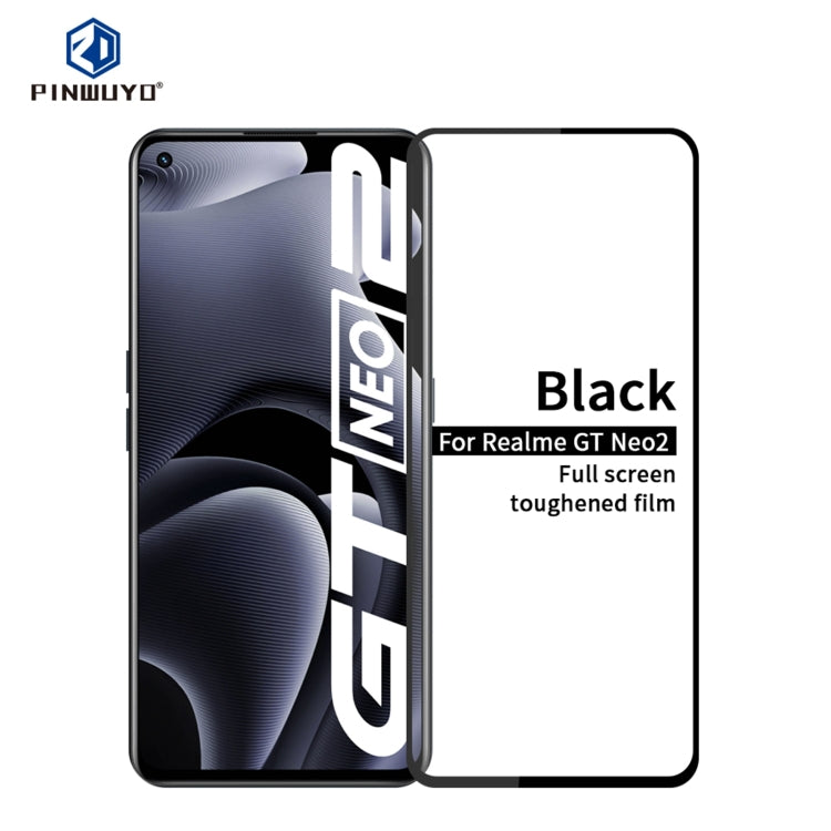 Pellicola in vetro temperato a schermo intero PINWUYO 9H 2.5D, For Xiaomi Mi 11T / 11T Pro, For OPPO A11s, For Realme GT Neo2
