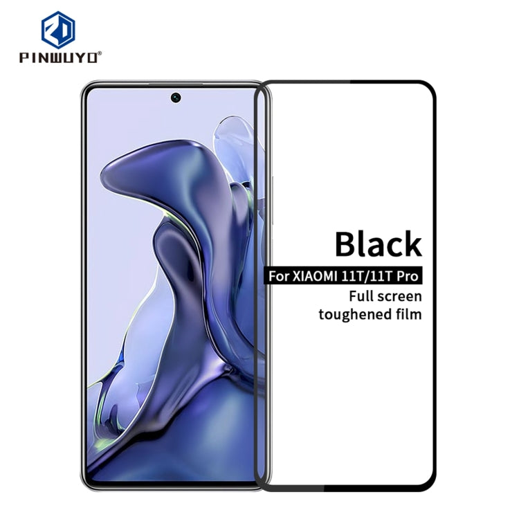Pellicola in vetro temperato a schermo intero PINWUYO 9H 2.5D, For Xiaomi Mi 11T / 11T Pro, For OPPO A11s, For Realme GT Neo2