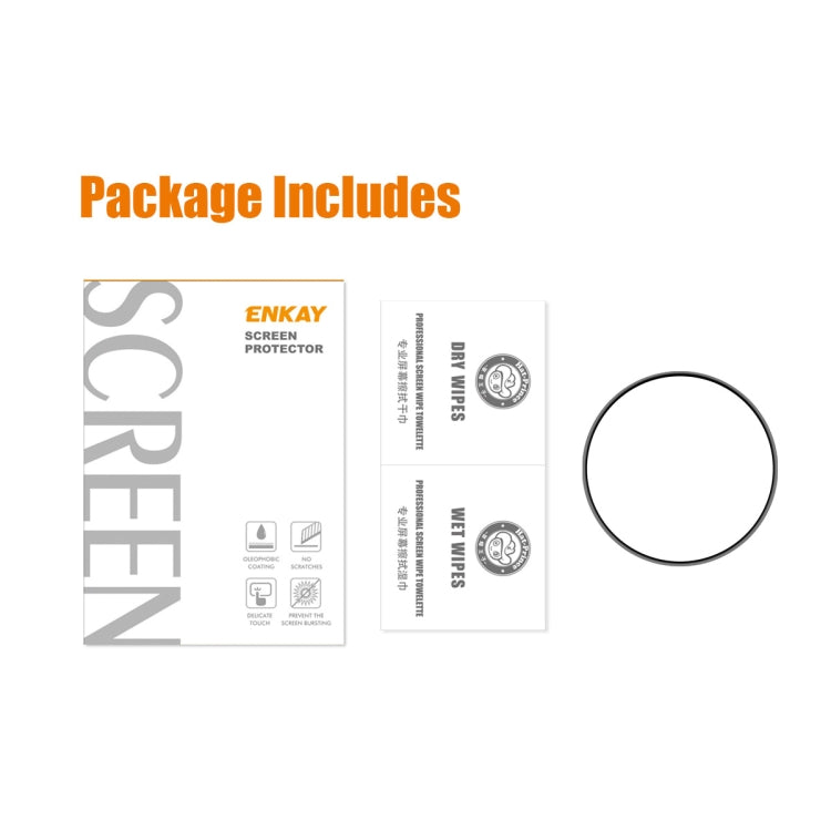 Per Xiaomi Watch Color 2 ENKAY Hat-Prince 3D Full Coverage Soft PC Edge + PMMA HD Screen Protector Film, 1 PCS, 2 PCS, 5 PCS, 10 PCS