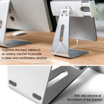 AP-7S Supporto da tavolo universale per tablet PC da 7-13 pollici in lega di alluminio con rotazione a 360°