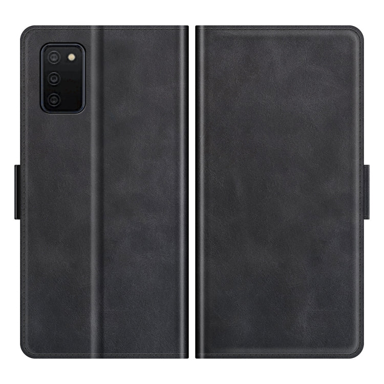 Per Samsung Galaxy A03s 164mm Versione UE Custodia in pelle a vibrazione orizzontale con fibbia magnetica a doppio lato con supporto e slot per schede e portafoglio, For Galaxy A03s 164mm EU Version, For Galaxy A03s 164mm
