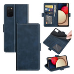 Per Samsung Galaxy A03s 164mm Versione UE Custodia in pelle a vibrazione orizzontale con fibbia magnetica a doppio lato con supporto e slot per schede e portafoglio, For Galaxy A03s 164mm EU Version, For Galaxy A03s 164mm