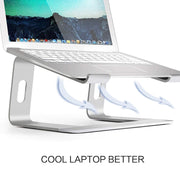 Supporto per laptop accessorio di raffreddamento in lega di alluminio