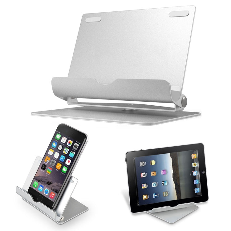 Supporto universale per telefono cellulare per tablet in metallo, supporto girevole a 360 gradi, accessorio da tavolo pieghevole