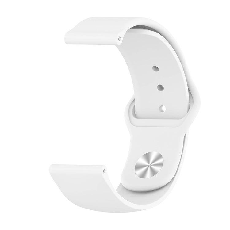 Cinturino in silicone monocromatico per applicare Samsung Galaxy Watch Active 20mm