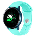 Cinturino in silicone monocromatico per applicare Samsung Galaxy Watch Active 20mm