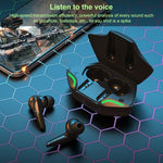 TWS-G11 Bluetooth 5.0 Auricolare da gioco stereo TWS a bassa latenza con LED freddo
