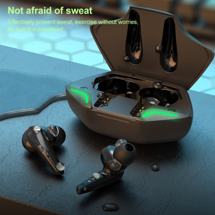TWS-G11 Bluetooth 5.0 Auricolare da gioco stereo TWS a bassa latenza con LED freddo