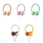 Y19 Cute Cartoon Cuffie cablate per bambini Bambini con microfono Cuffie stereo per casco musicale per regali per bambini