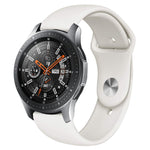 Cinturino in silicone monocromatico per applicare Samsung Galaxy Watch Active 22mm
