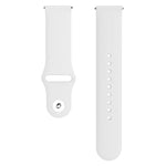 Cinturino in silicone monocromatico per applicare Samsung Galaxy Watch Active 22mm