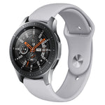 Cinturino in silicone monocromatico per applicare Samsung Galaxy Watch Active 22mm
