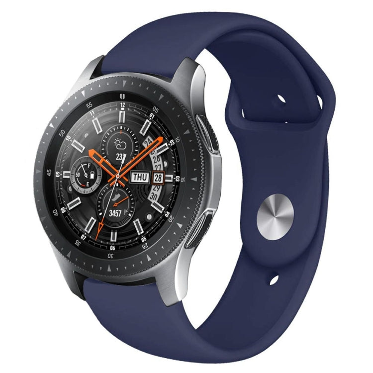 Cinturino in silicone monocromatico per applicare Samsung Galaxy Watch Active 22mm