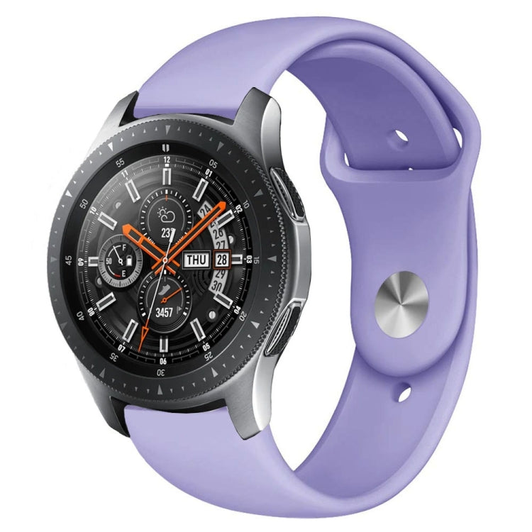 Cinturino in silicone monocromatico per applicare Samsung Galaxy Watch Active 22mm