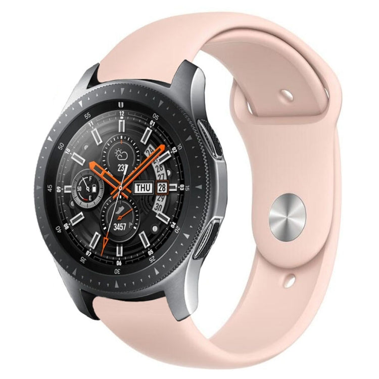 Cinturino in silicone monocromatico per applicare Samsung Galaxy Watch Active 22mm